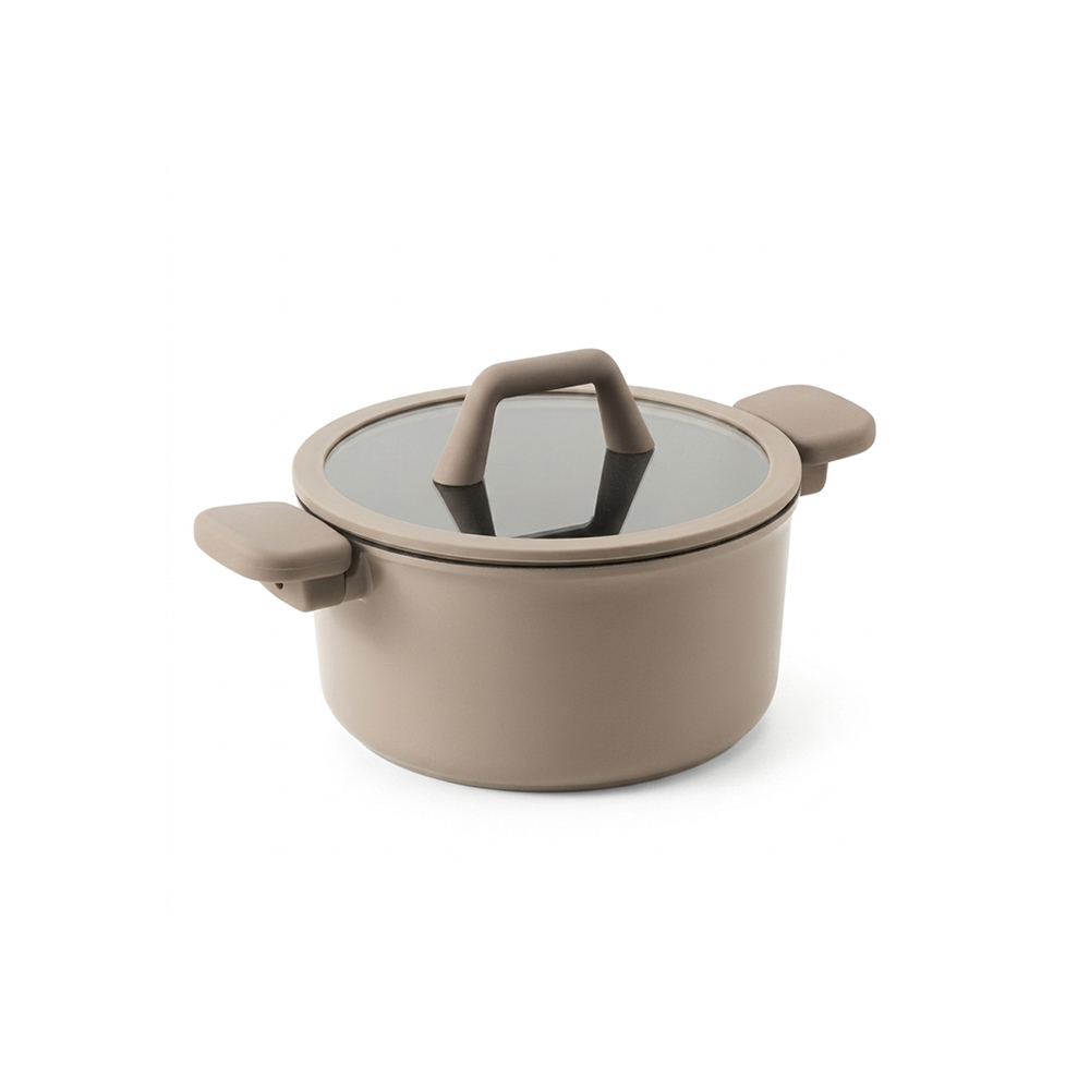 까로떼 코지프로 통5중 티타늄코팅 인덕션 냄비 전골 찌개 22cm, 양수냄비 - 상세 이미지 3