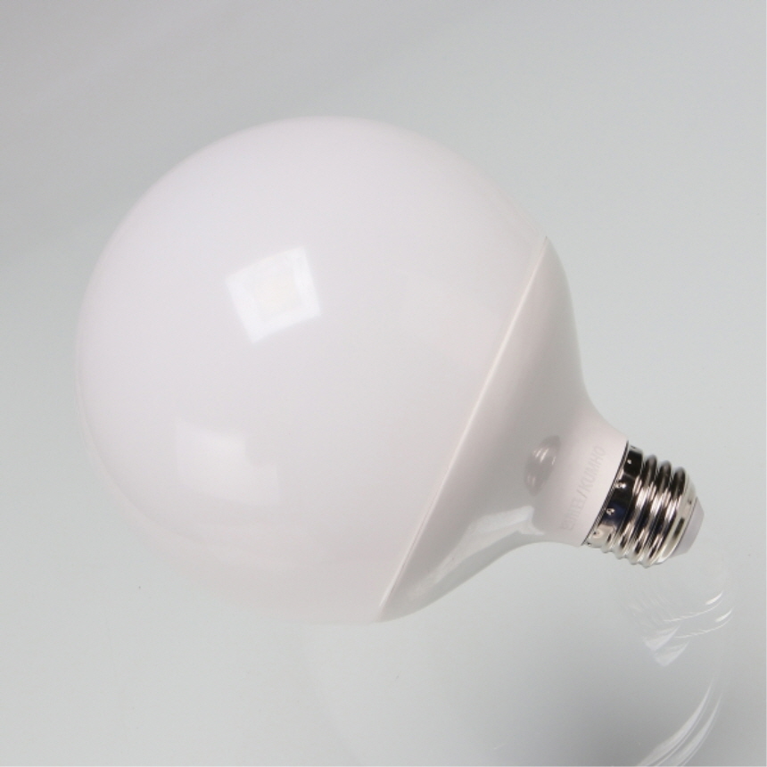 LED 전구 볼구 G120 숏타입 15W 주광색 6500K 매장 레일조명 램프 번개표 - 상세 이미지 5