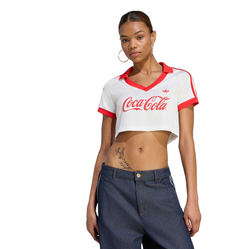 [아디다스 공식] ADIDAS X COCA-COLA 크롭 저지 KY7571 - 상세 이미지 4