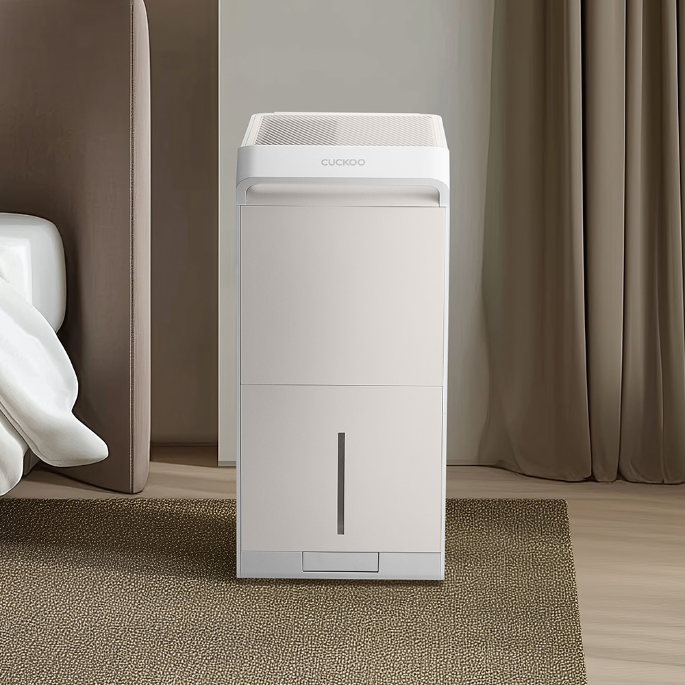 쿠쿠 인스퓨어 슬림 제습기 22L DH-XNL22721NW 노블 화이트, 7.2L 대용량 물통