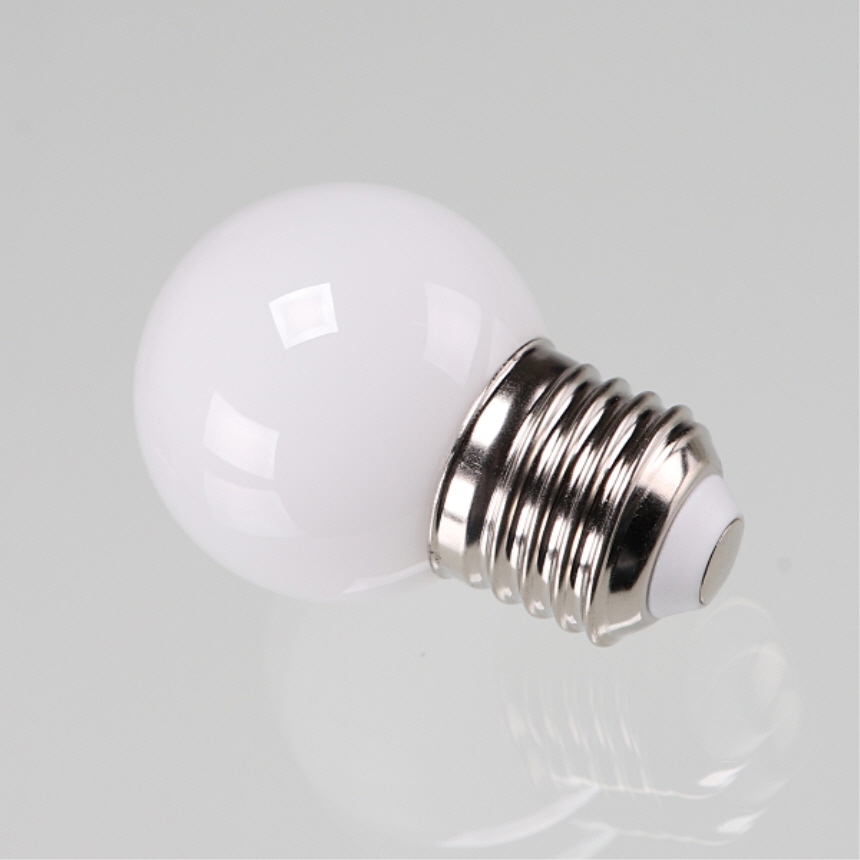 LED 칼라 인지구 G45 1.5W 유백 전구색 매장 카페 클래식 램프 일광전구 - 상세 이미지 5