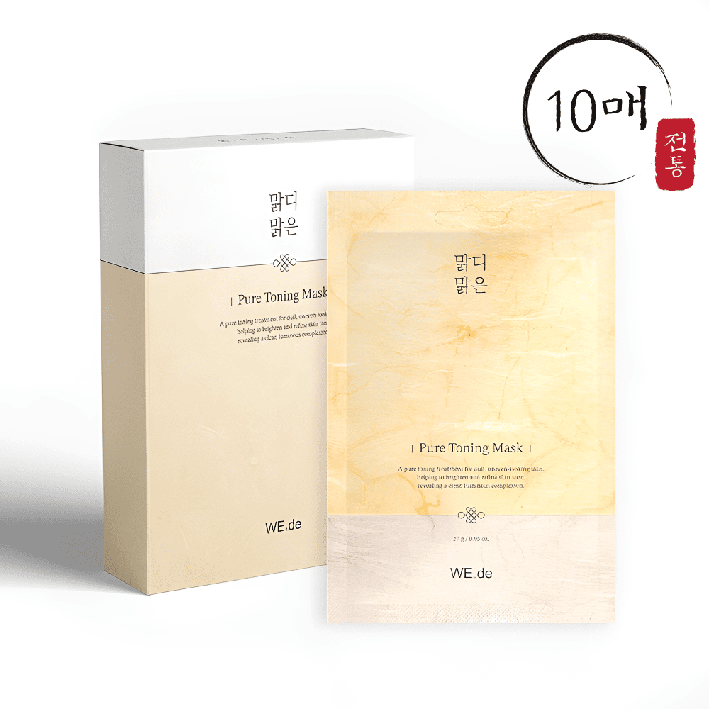 리쥬랩 위디 마스크팩 데일리 콜라겐 PDRN 수분 미백 남자 모공 얼굴팩 (맑디맑은), 10매, 1개 - 상품 이미지