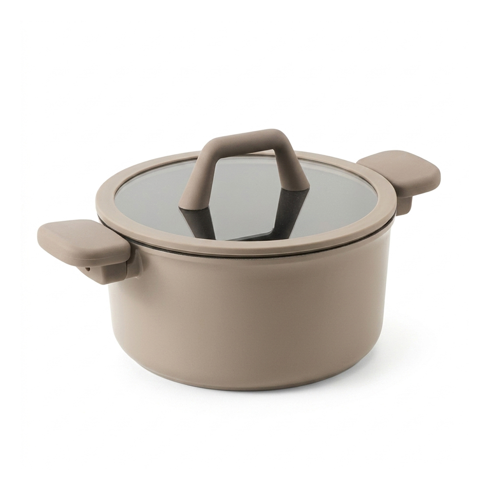 까로떼 코지프로 통5중 티타늄코팅 인덕션 냄비 전골 찌개 26cm, 양수냄비 - 상세 이미지 3
