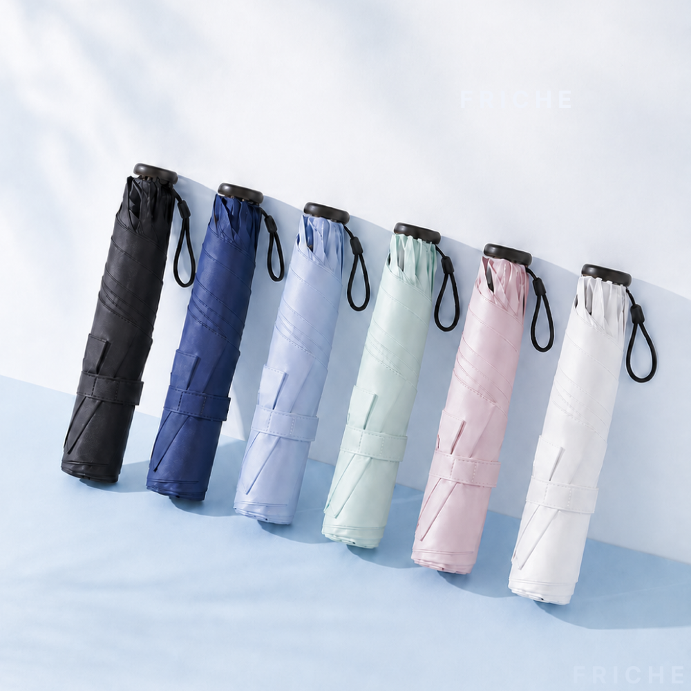 초경량양우산 암막양우산 접이식 자외선차단 휴대용 미니 우산양산 블랙 - 상세 이미지 4