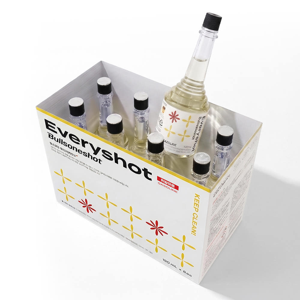 [불스원] 불스원샷 에브리샷 연료첨가제 120ml X 8개입 휘발유 - 상품 이미지