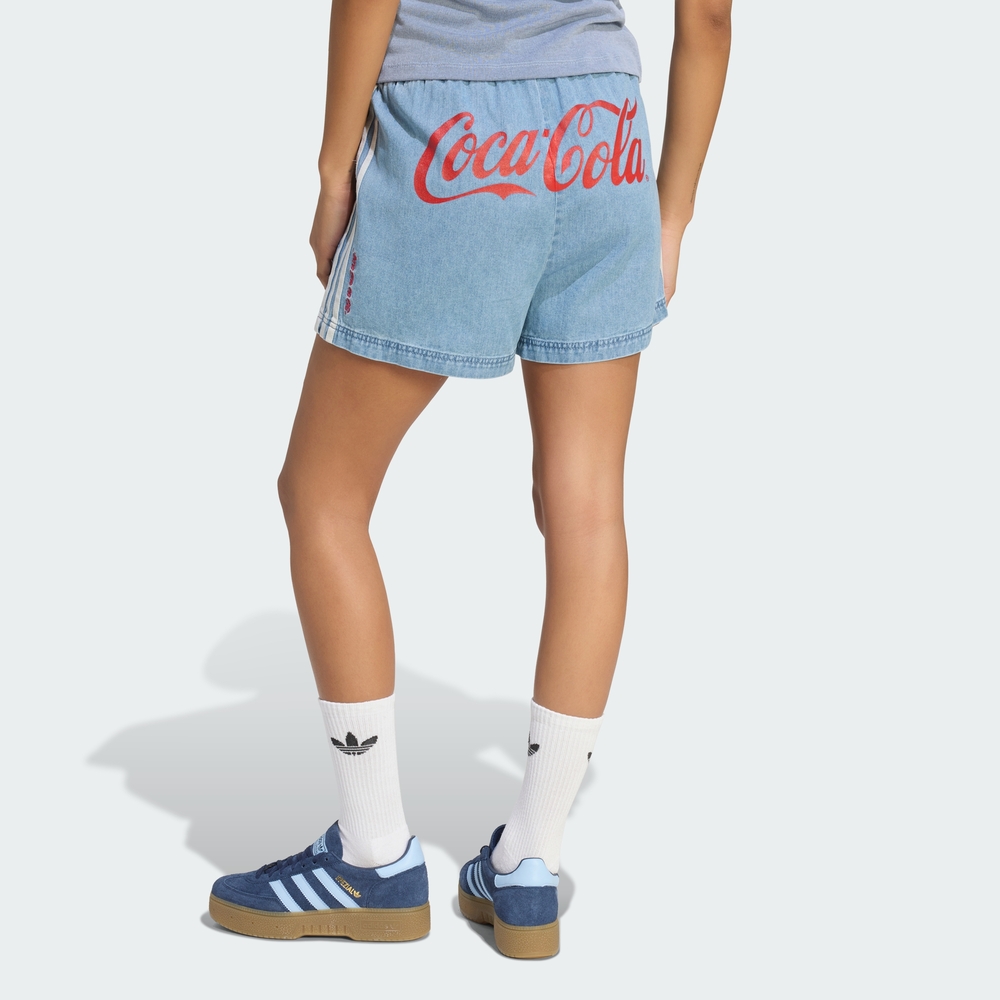 [아디다스 공식] ADIDAS X COCA-COLA 데님 쇼츠 KY7564 - 상세 이미지 2