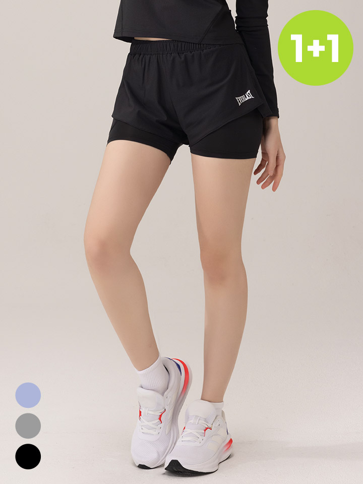 1+1 에버라스트 여성 러닝 쇼츠 3부 바렝스 러닝복 반바지 이미지 8