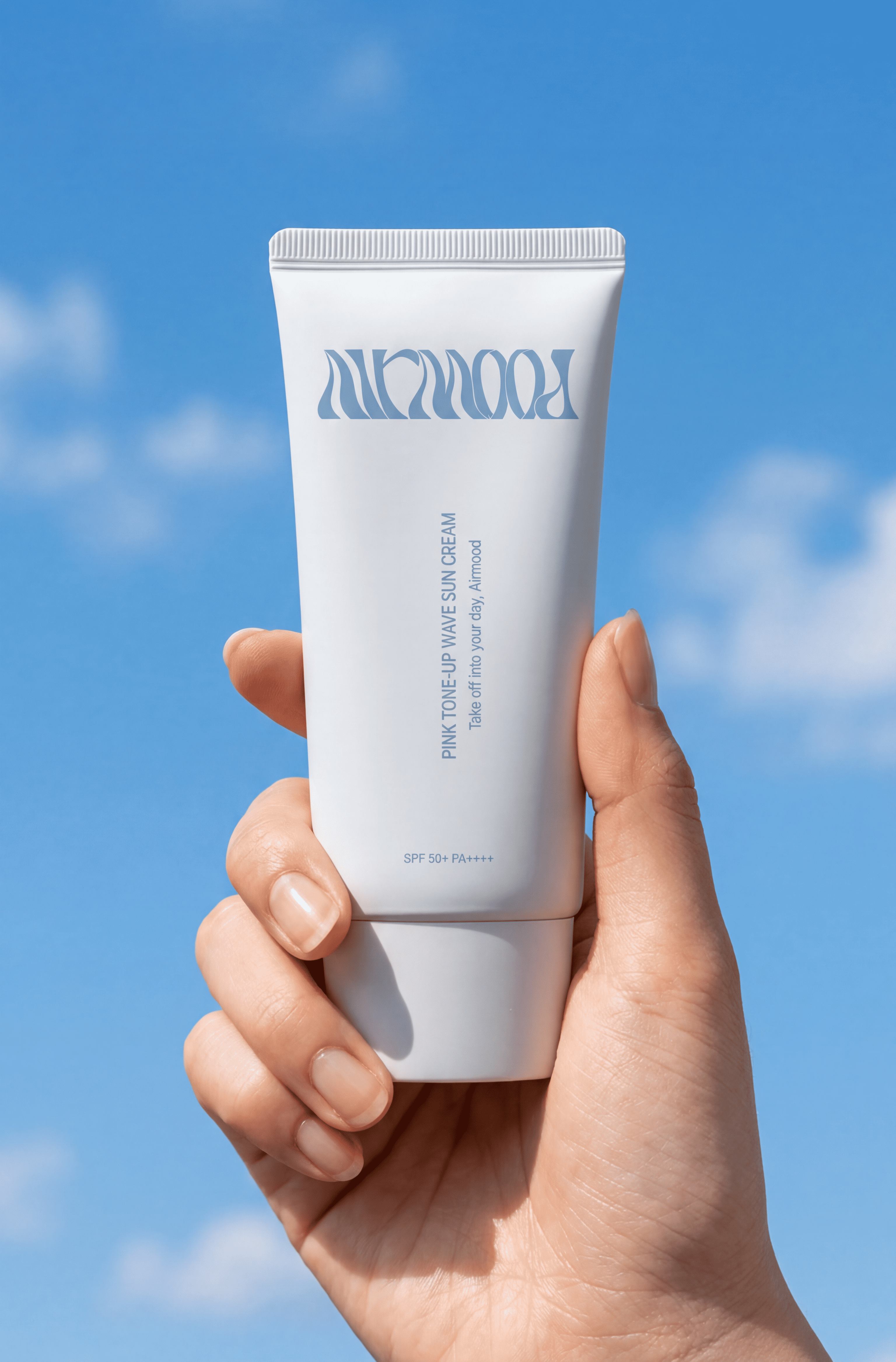 에어무드 핑크 톤업 물결 선크림 50ml, 1개 - 상세 이미지 5