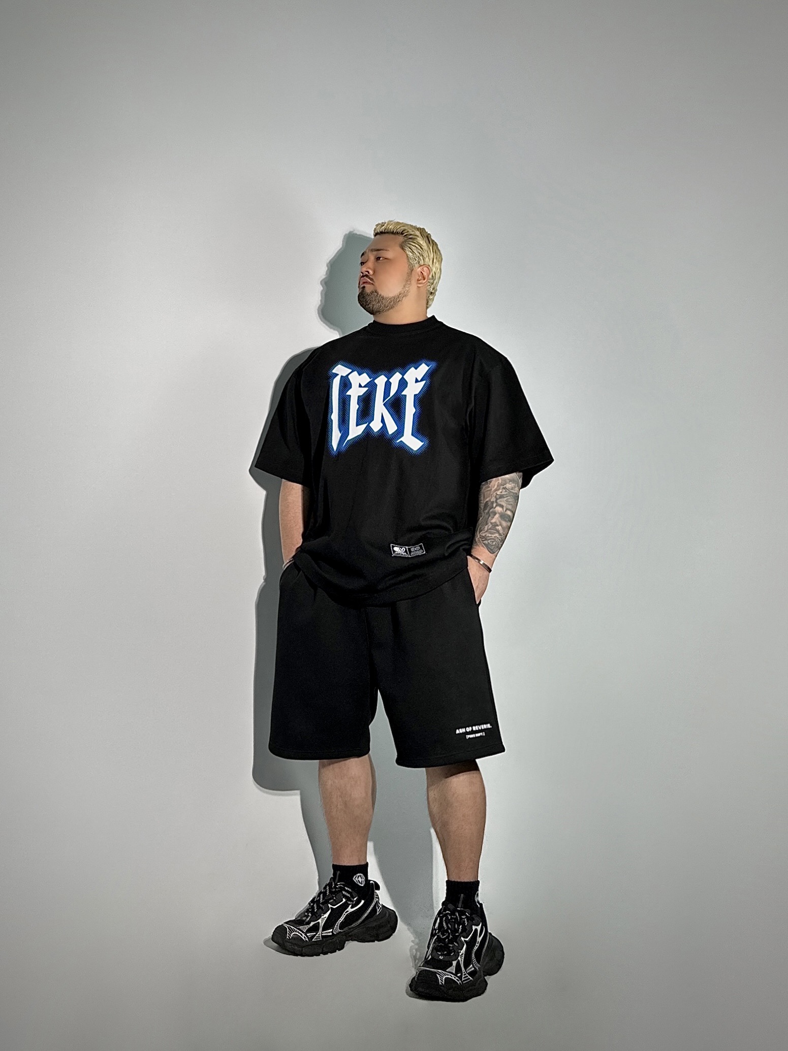 티키 퍼프 오버 반팔티 3COLOR 빅사이즈 박스핏 오버핏 티셔츠 에이오알닷 이미지 8