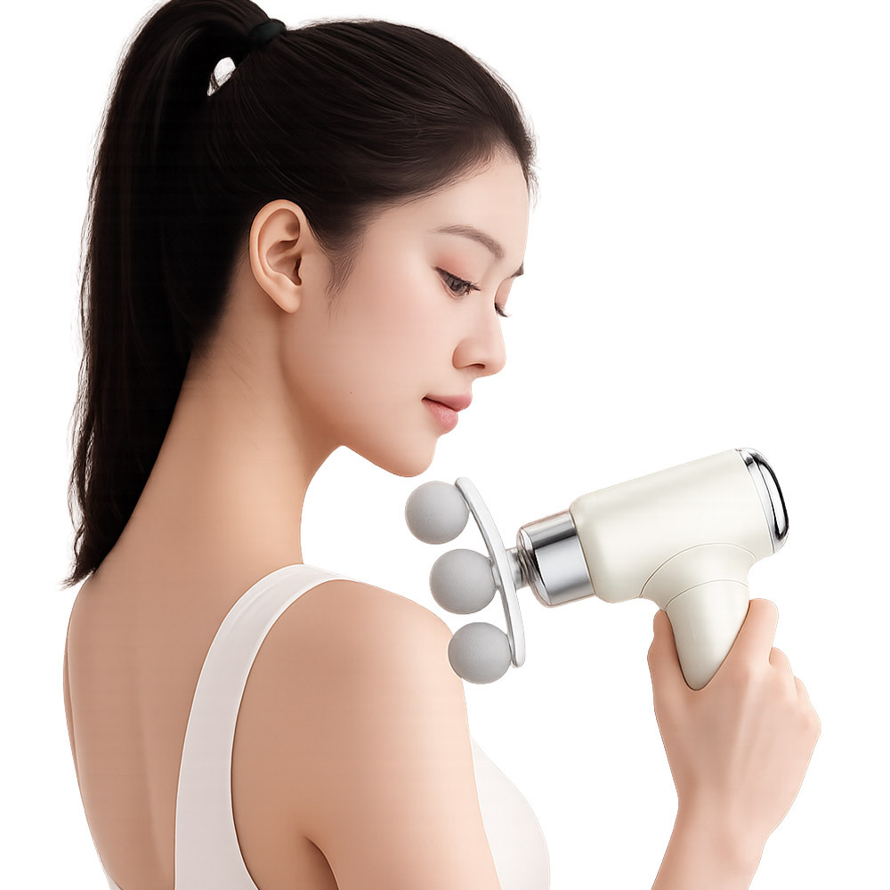 미니 마사지건 휴대용 근육 마사지 핸디 안마기 무선 초경량 저소음 머레이 - 상세 이미지 2