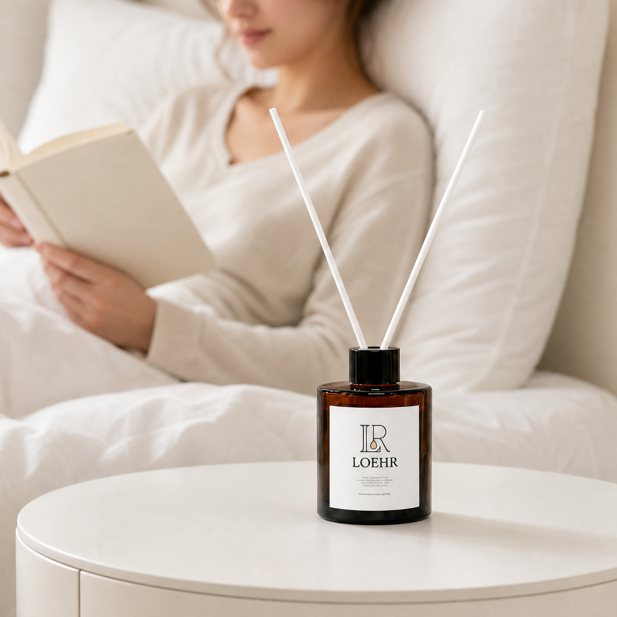 LOEHR 로에르센트 실내 디퓨저 벨벳블러썸(구름 비누향), 160ml, 1개 - 상세 이미지 2