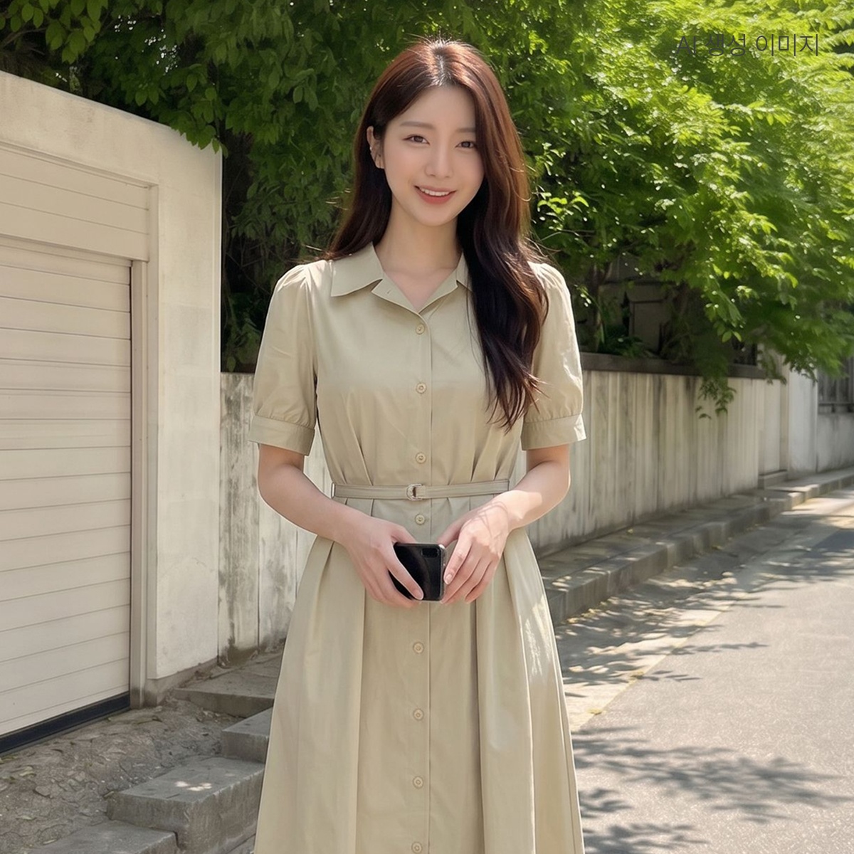 로엠 셔츠카라 원피스 RMOWG25R12 - 상세 이미지 2