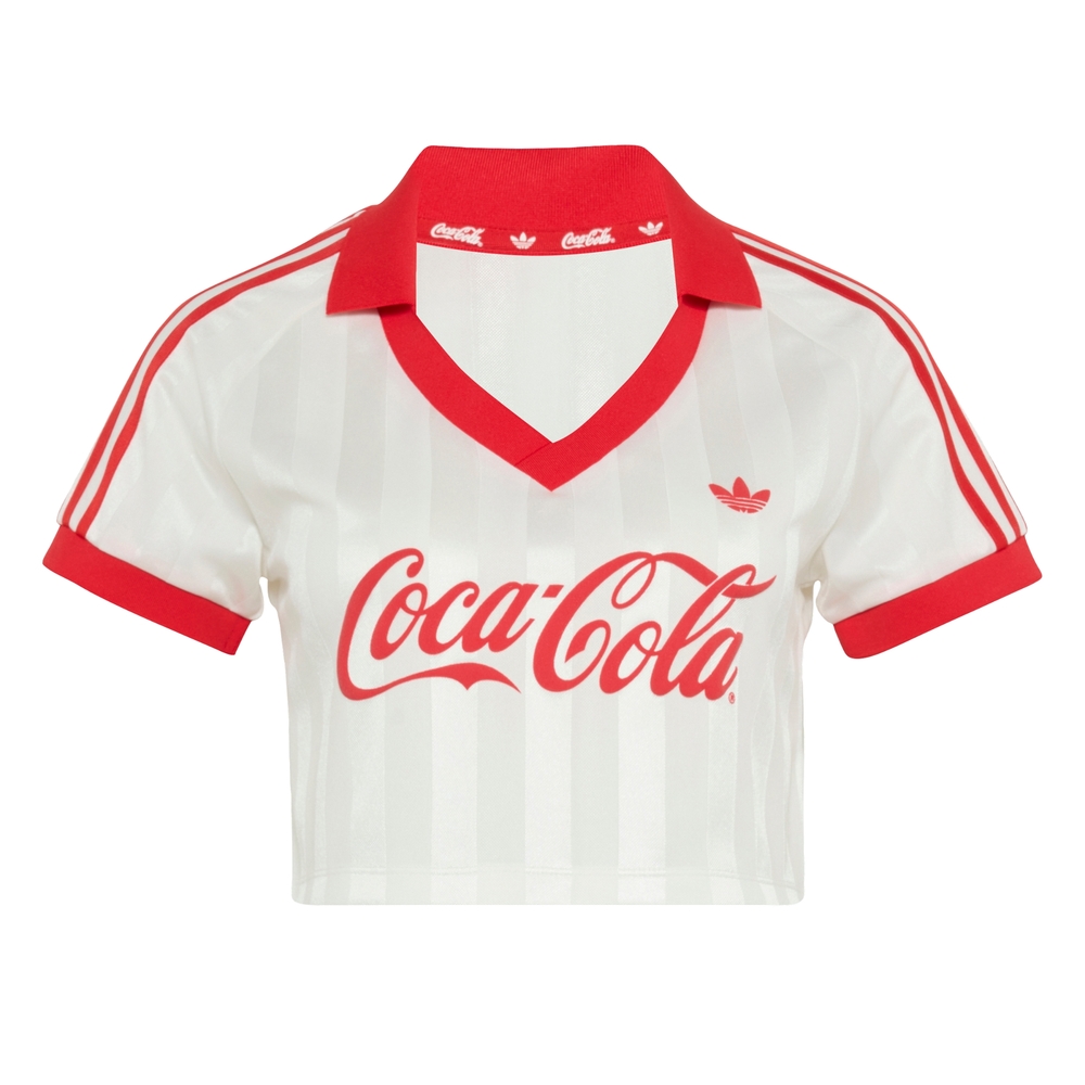 [아디다스 공식] ADIDAS X COCA-COLA 크롭 저지 KY7571 이미지 6