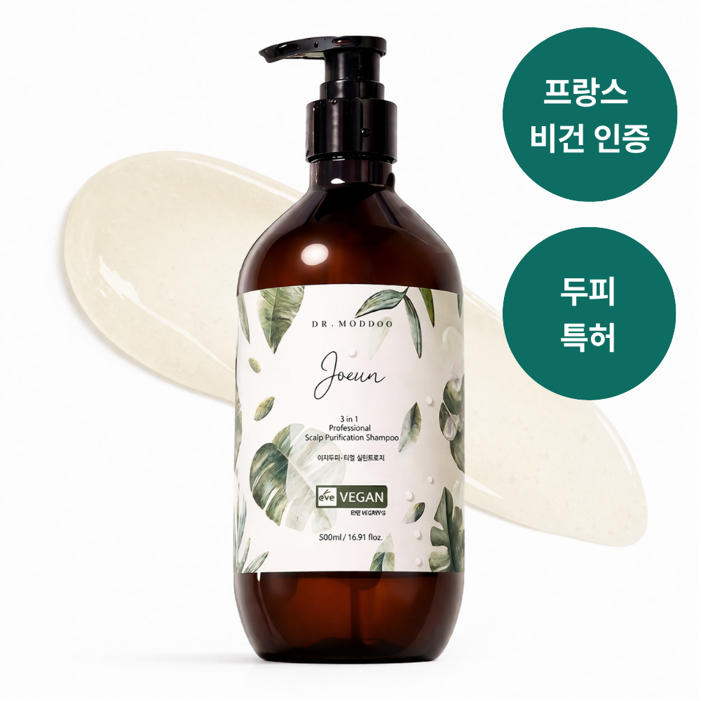 닥터모두 탈모샴푸 기능성 두피케어 비듬케어 쿨링 500ml - 상품 이미지
