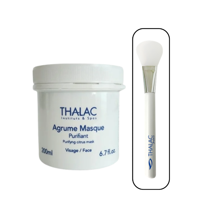 탈라 시트러스팩(어그럼 마스크 뽀 그라스) 200ml +실리콘 팩붓 - 상품 이미지