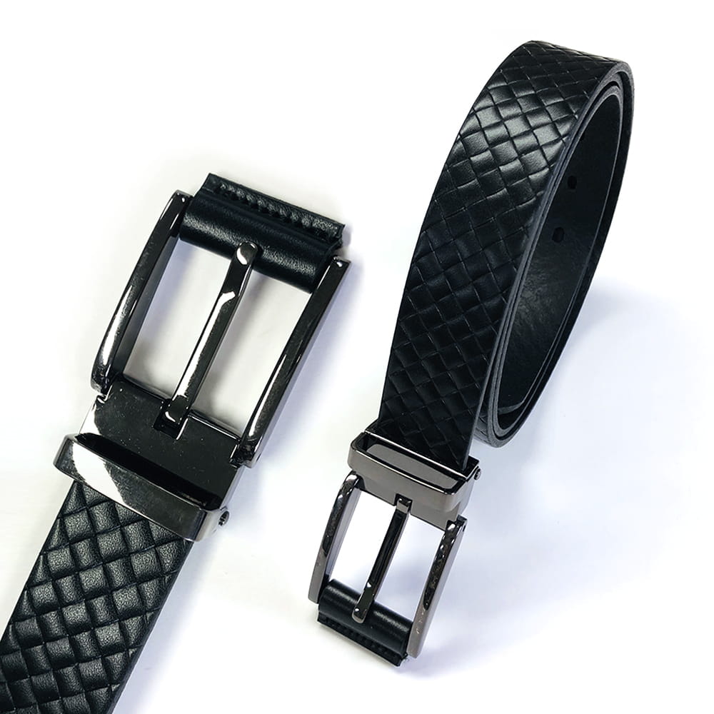 30mm 이탈리아 통가죽 위빙 엠보 벨트 HN04 유공벨트 - 상세 이미지 5