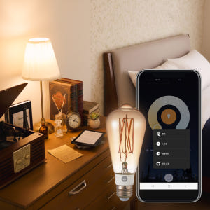 헤이홈 스마트 LED 필라멘트 전구 Zigbee E26 앰버 솔직 후기 | 실제 배치 사진 포함 - 상품 이미지 3