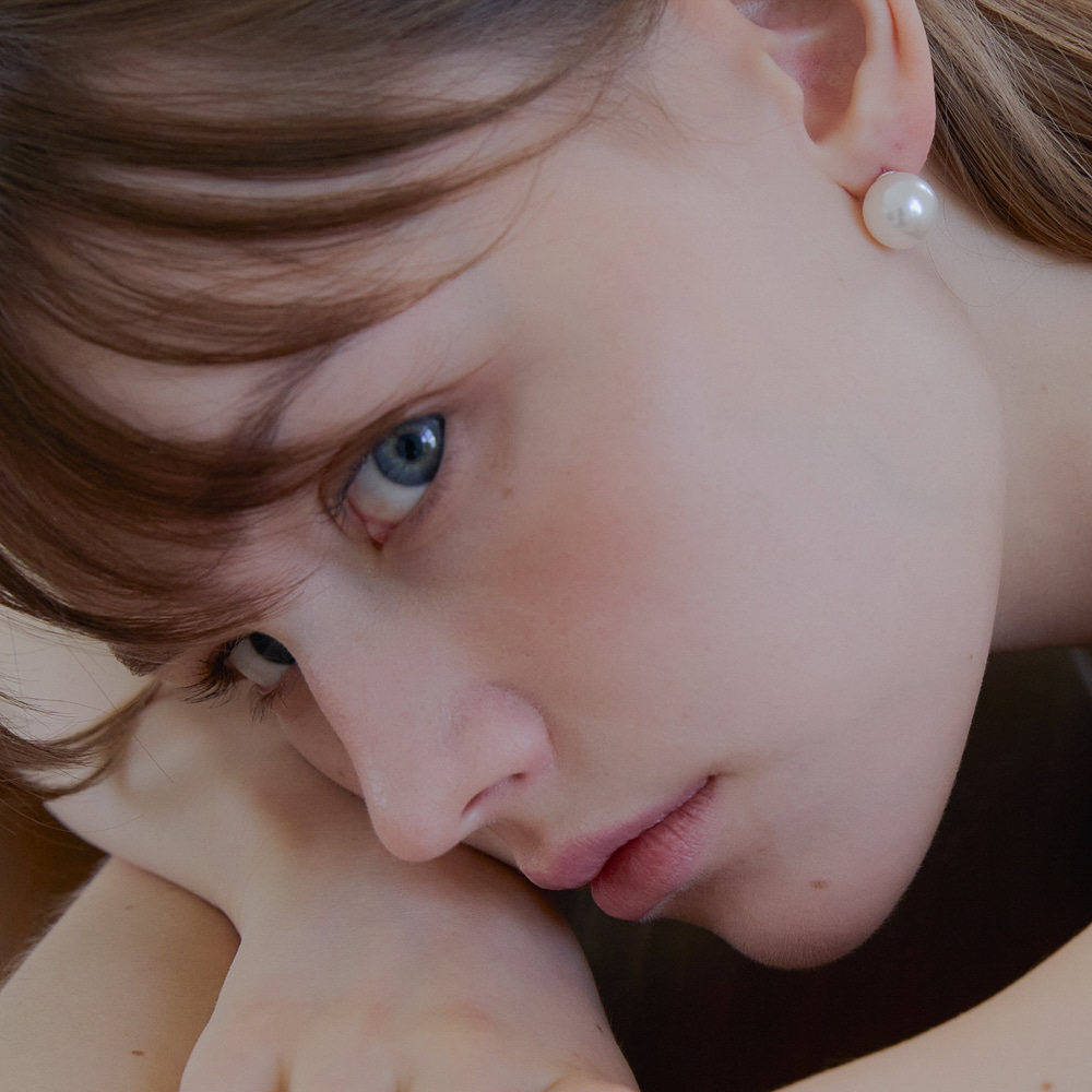 14K 스와로브스키 진주 귀걸이 4mm 5mm 6mm 8mm 10mm 12mm 이미지 8