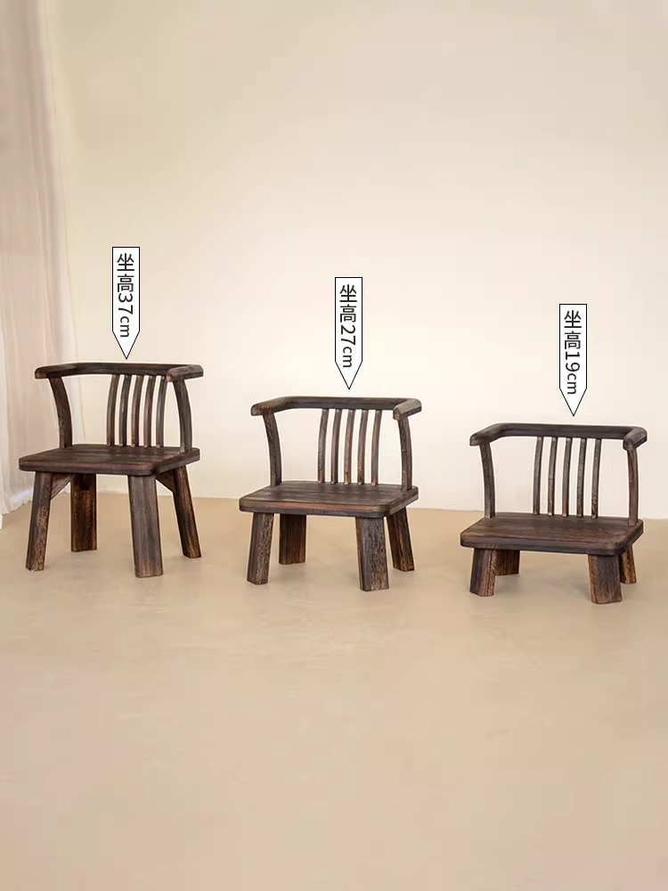 등받이 좌식 의자 다도 기도 다다미 앉은뱅이 체어 기본 - 상세 이미지 4