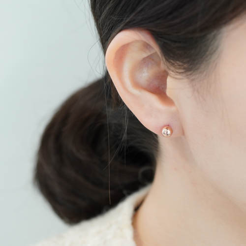 실버925 기본 은 볼 귀걸이 4,5,6,8,10mm 이미지 7