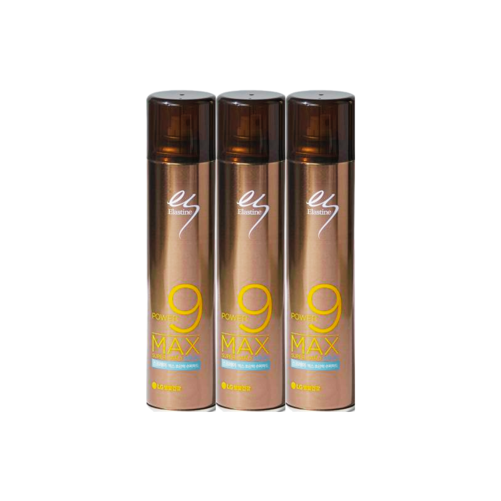 엘라스틴 맥스 초강력 수퍼하드 스프레이 280ml x3개 - 상품 이미지