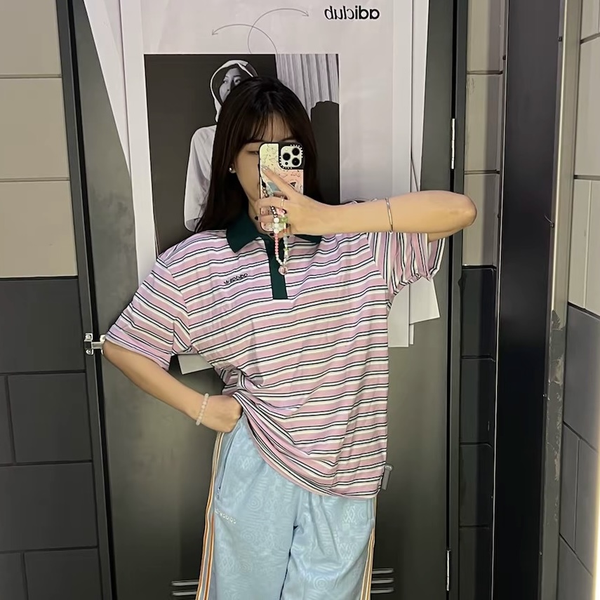 아디다스 OG 스트라이프 폴로셔츠 80s 공용 JC6162, JC6165 - 상세 이미지 5