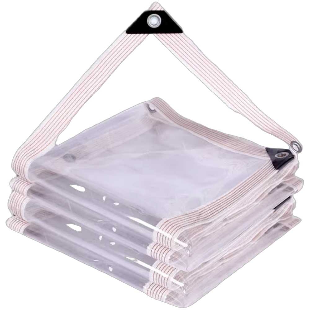 PVC 방풍 도어커튼 투명 단열 입구 한기 우풍 차단 0.3mm 두께 1x1m - 상세 이미지 2