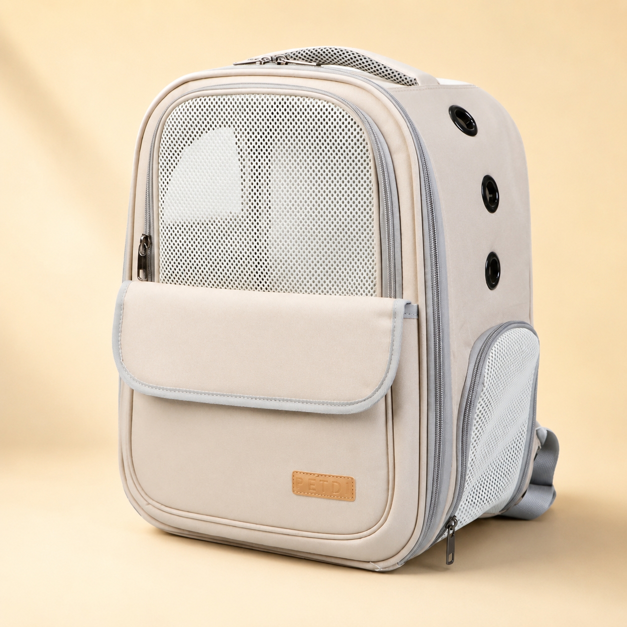 3면 통풍 고양이 가방 여름 강아지 이동가방 백팩 애견 여름 가방 - 상품 이미지