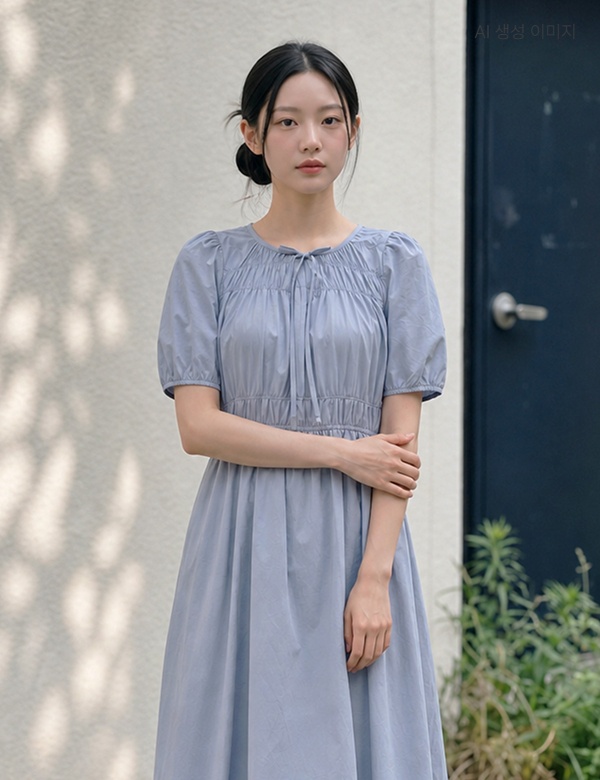 로엠 스모킹 원피스 RMOWG25R11 - 상세 이미지 3