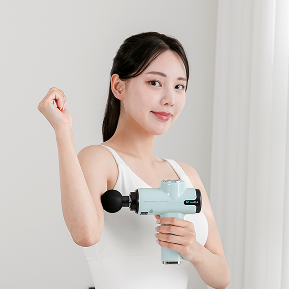 닥터웰 민티 드릴 마사지건 DR-2202 (파우치 증정) - 상세 이미지 2