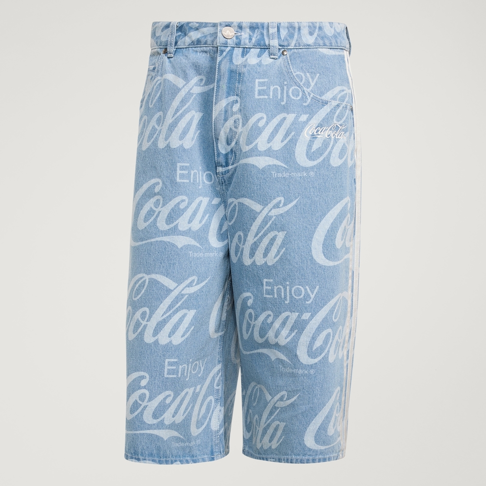 [아디다스 공식] ADIDAS X COCA-COLA 클래식 스포츠 데님 쇼츠 KY2112 - 상세 이미지 3