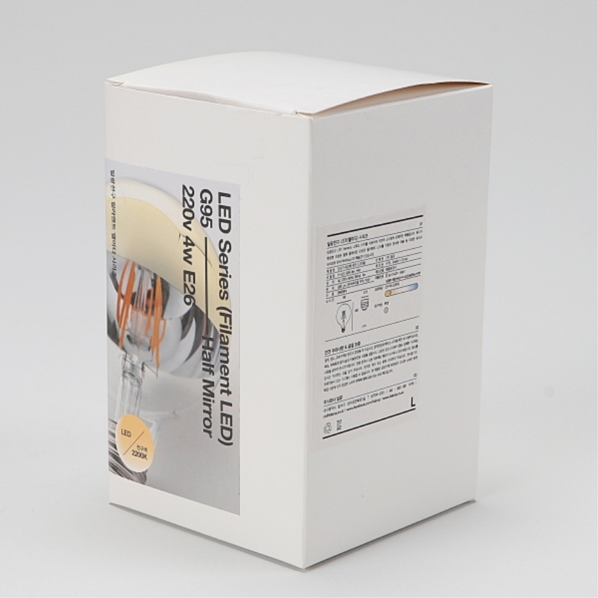 LED 에디슨 미러볼 전구 골드 G95 4W 전구색 매장 카페 클래식 램프 일광전구 이미지 7