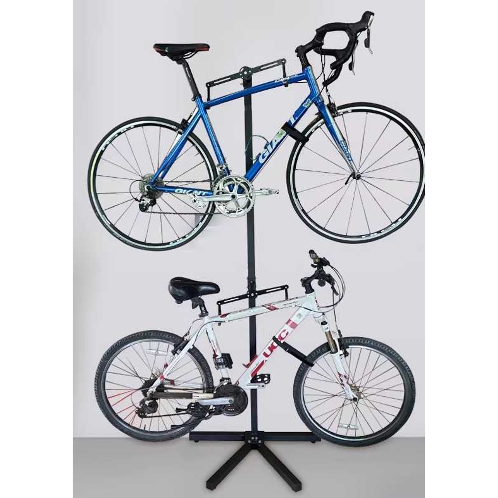 자전거 보관대 수직 거치 스탠드 실내 로드 MTB 정리대 K자형 - 상품 이미지