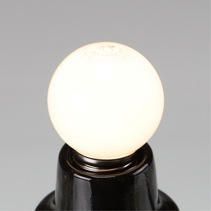 LED 칼라 인지구 G45 1.5W 유백 전구색 매장 카페 클래식 램프 일광전구 - 상세 이미지 3