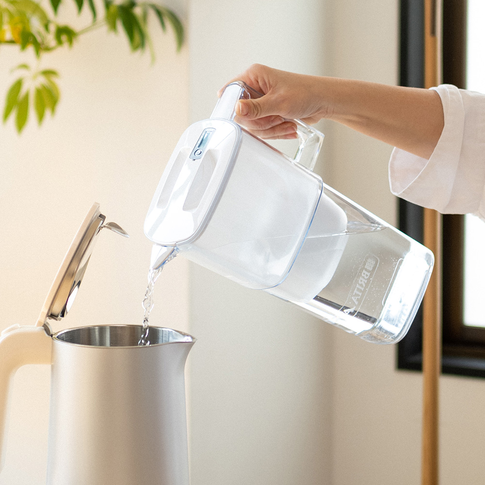 브리타 정수기 리켈리 2.2L 화이트+기본필터 1입 상품 이미지