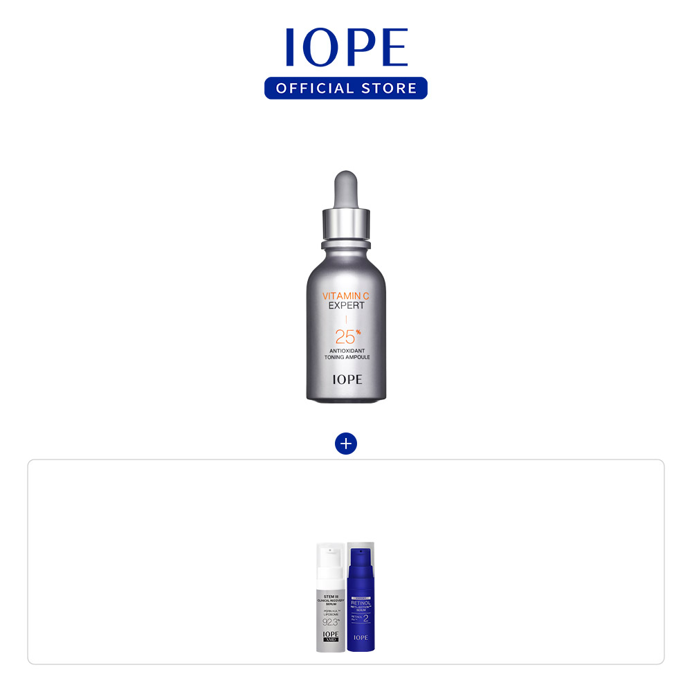 아이오페 비타민C 엑스퍼트 25% 항산화 토닝 앰플 세럼 23ml 브라이트닝 기미 케어 상품 이미지