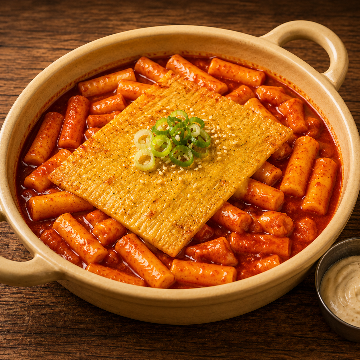 참도깨비 부산 감천마을 떡볶이 412g 밀떡 소스 쫀드기2장 포함 - 상품 이미지