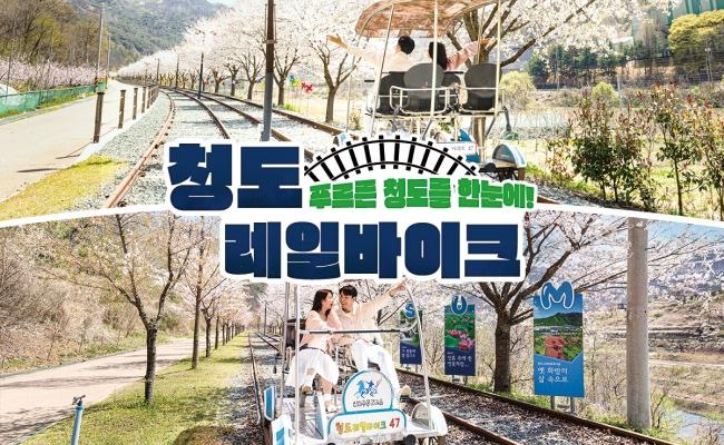 [청도] 레일바이크 할인 이용권 - 상품 이미지