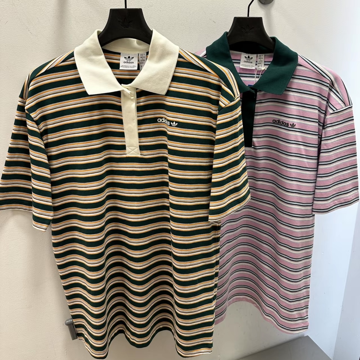 아디다스 OG 스트라이프 폴로셔츠 80s 공용 JC6162, JC6165 - 상세 이미지 3
