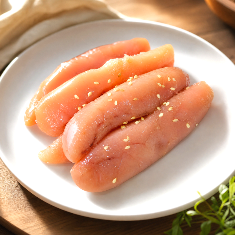 5kg 중란 저염 명란젓 백명란 양념 무색소 선동 명란젓갈 정란 프리미엄 고급 선물용 파지 실속 분란 못난이 벌크 구이 알탕 강경 곰소 도매 업소용 대용량 - 상품 이미지
