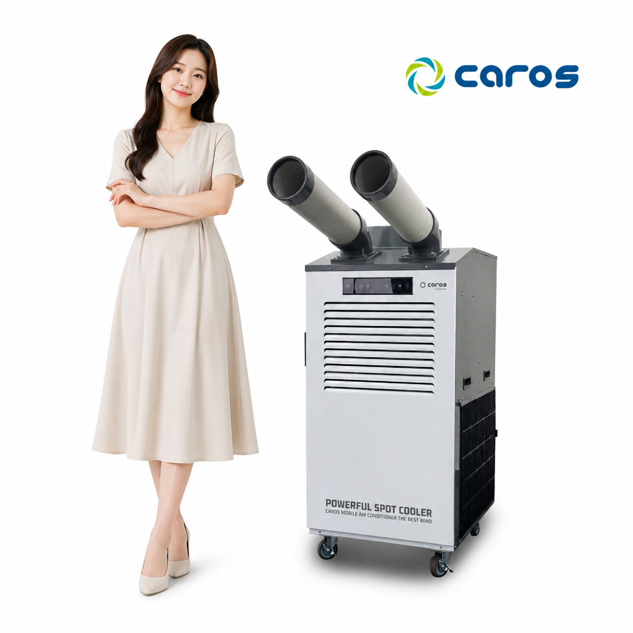 캐로스 산업용 훈련소 쇼핑몰 지하철 2구 코끼리에어컨 CPC-F6700G - 상품 이미지
