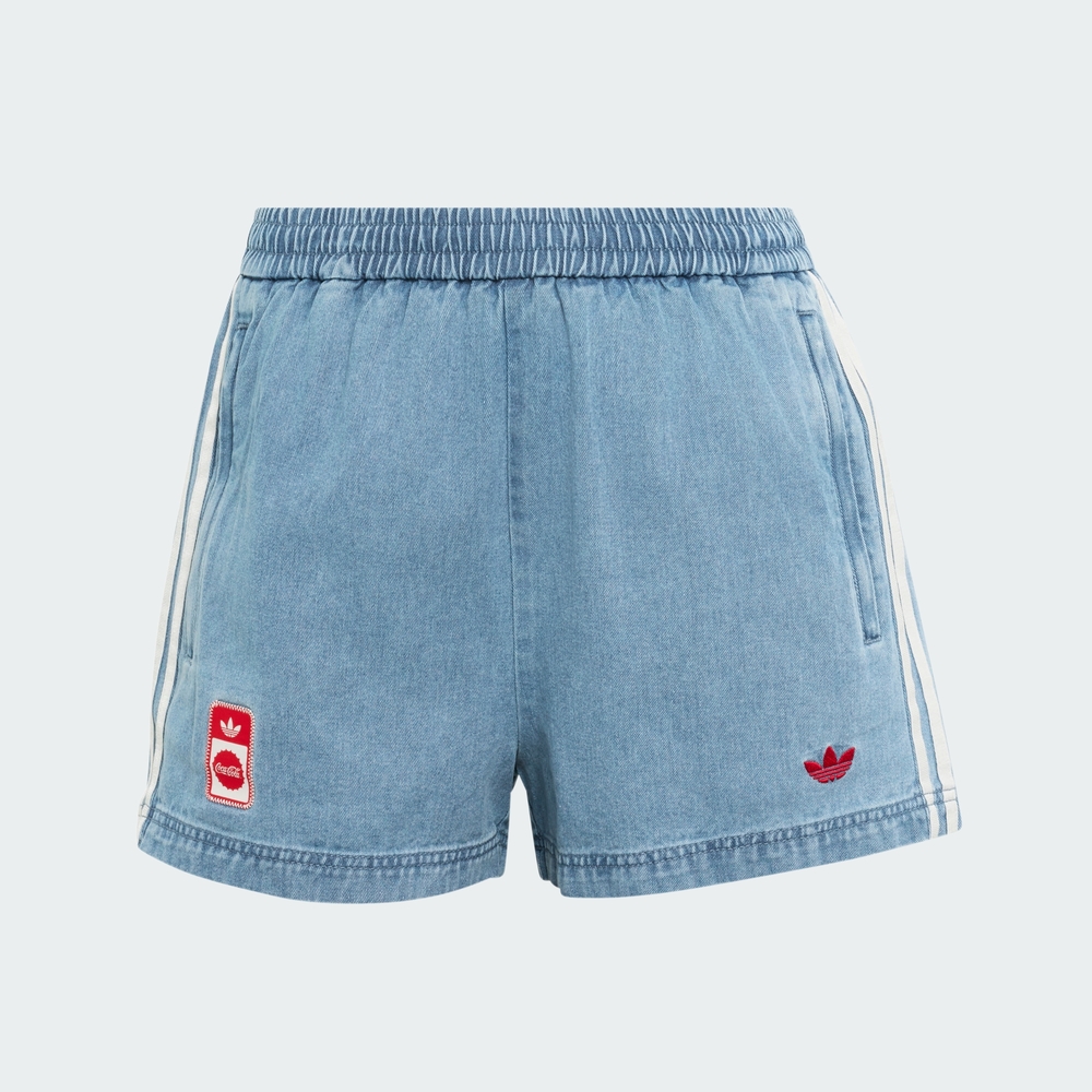 [아디다스 공식] ADIDAS X COCA-COLA 데님 쇼츠 KY7564 - 상세 이미지 5