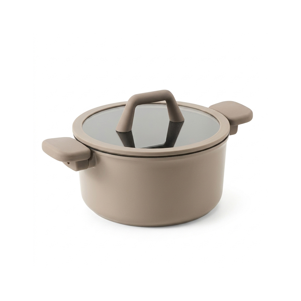 까로떼 코지프로 통5중 티타늄코팅 인덕션 냄비 전골 찌개 24cm, 양수냄비 - 상세 이미지 3
