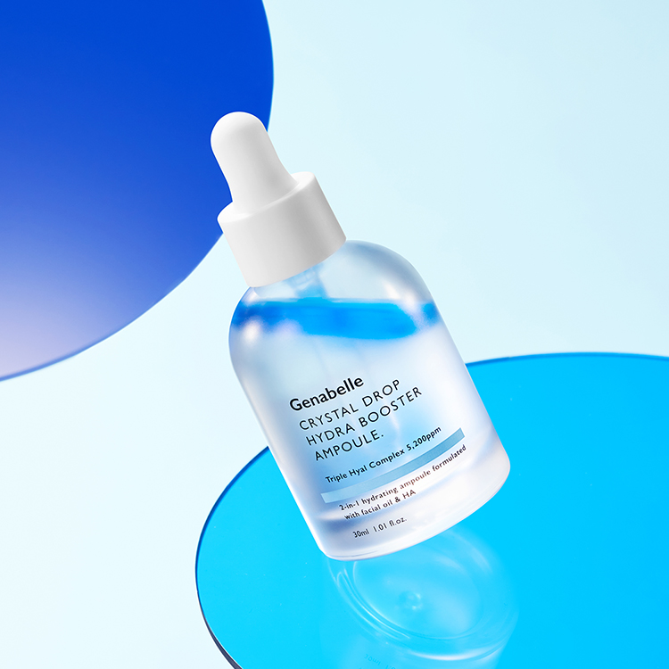 제나벨 크리스탈 드랍 히알루론산 오일 워터 부스터 앰플 30ml - 상품 이미지