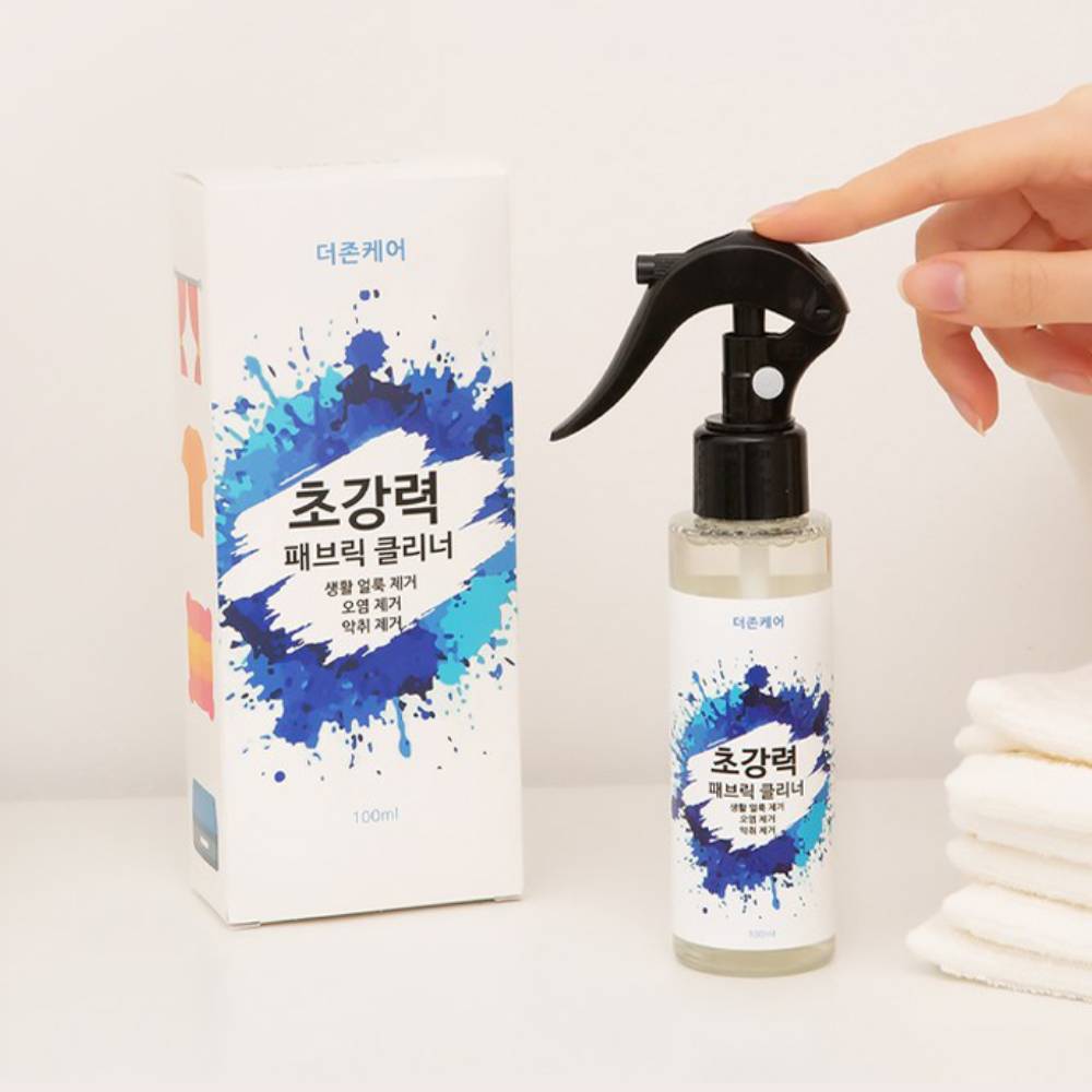 패브릭 소파 소재 얼룩제거 클리너 세척 분무기형 - 상품 이미지