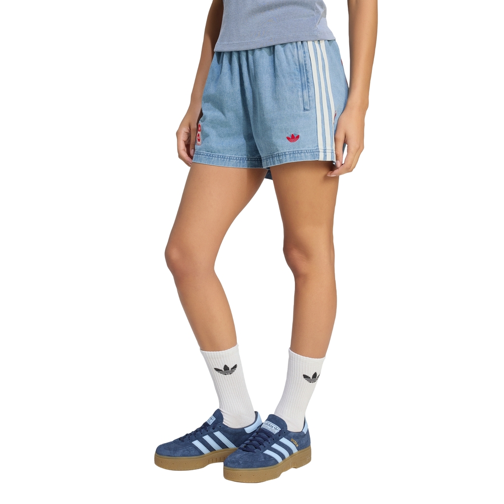 [아디다스 공식] ADIDAS X COCA-COLA 데님 쇼츠 KY7564 - 상세 이미지 4