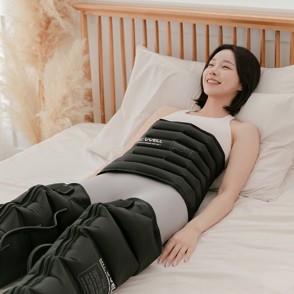 닥터웰 에어핏 6구 공기압 마사지 허리 세트 DR-5900 (본체+다리+허리) - 상세 이미지 2