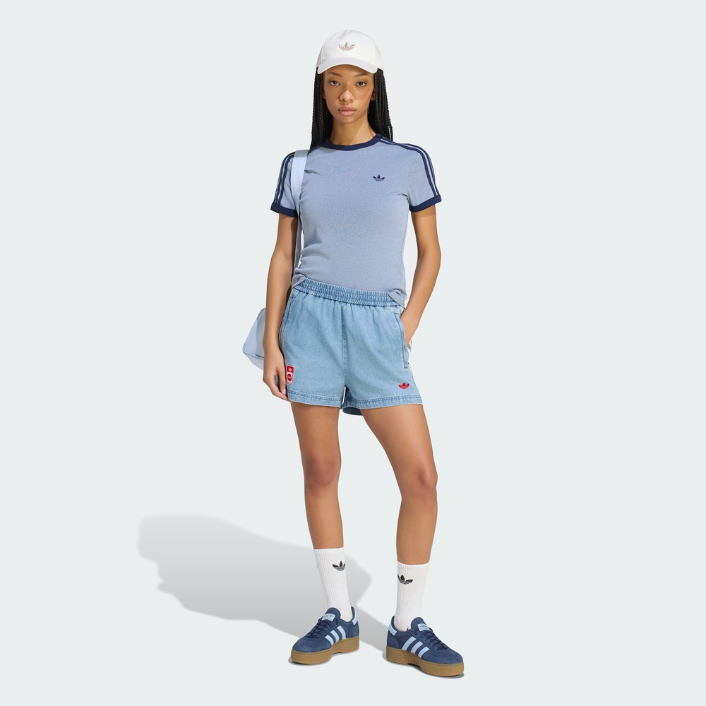 [아디다스 공식] ADIDAS X COCA-COLA 데님 쇼츠 KY7564 - 상세 이미지 3