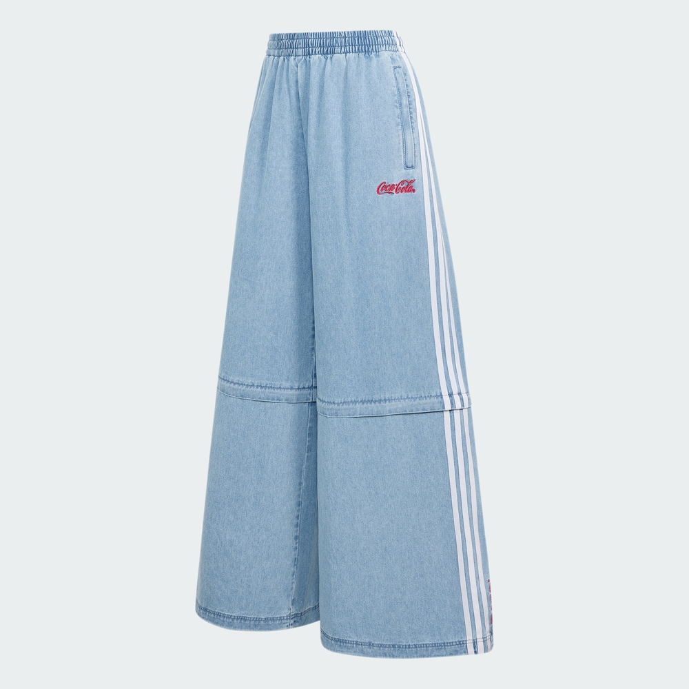 [아디다스 공식] ADIDAS X COCA-COLA 아딜레늄 파이어버드 데님 트랙 팬츠 KY7557 이미지 6