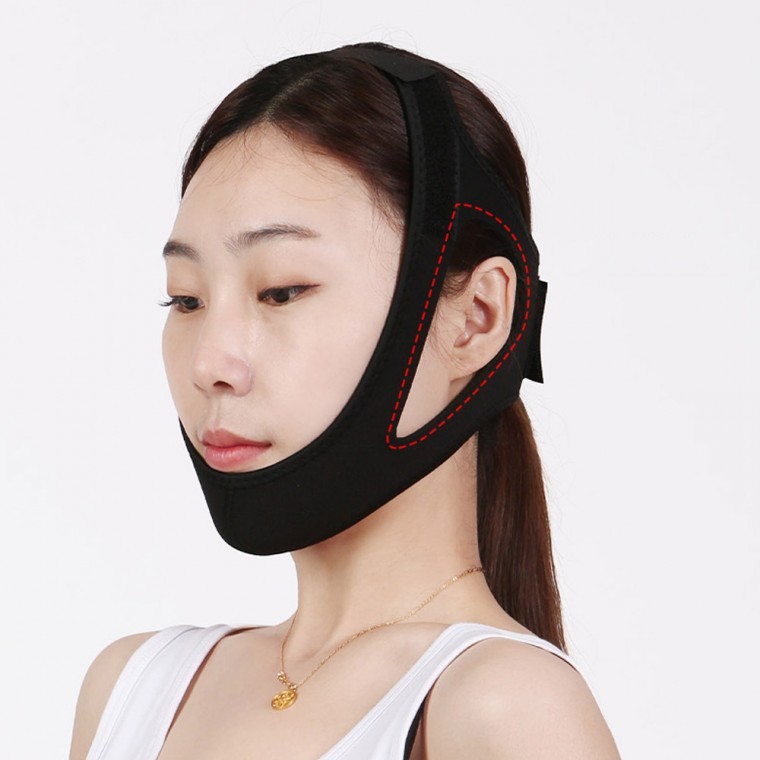 입벌림 방지 와이드 브이라인 밴드 - 상품 이미지